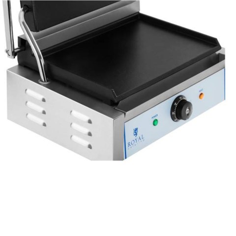 Kontakt grill kontaktowy dwustronny gładki PANINI 2200W 230V Royal Catering Kontakt grill kontaktowy dwustronny gładki PANINI 2200W 230V Royal Catering