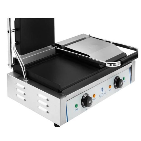 Kontakt grill kontaktowy dwustronny podwójny gładki 3600W 230V Royal Catering Kontakt grill kontaktowy dwustronny podwójny gładki 3600W 230V Royal Catering
