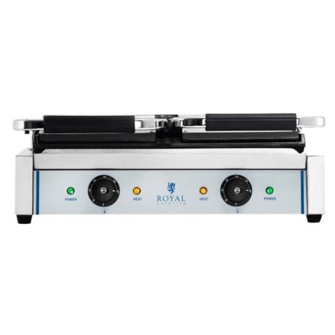 Kontakt grill kontaktowy dwustronny podwójny gładki 3600W 230V Royal Catering Kontakt grill kontaktowy dwustronny podwójny gładki 3600W 230V Royal Catering