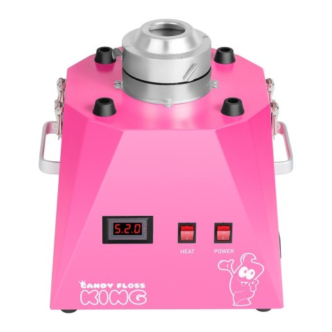 Maszyna do waty cukrowej LED różowa 52cm 1030W Royal Catering RCZK-1030-W-R Maszyna do waty cukrowej LED różowa 52cm 1030W Royal Catering RCZK-1030-W-R