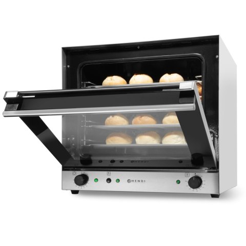 Piec konwekcyjny z nawilżaniem H90S na 4 blachy 438x315mm Hendi 227077 Piec konwekcyjny z nawilżaniem H90S na 4 blachy 438x315mm Hendi 227077