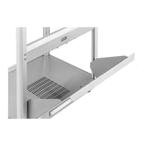 Podświetlany podgrzewacz do nachos popcornu orzeszków LED 100W Royal Catering RCNW-1L Podświetlany podgrzewacz do nachos popcornu orzeszków LED 100W Royal Catering RCNW-1L