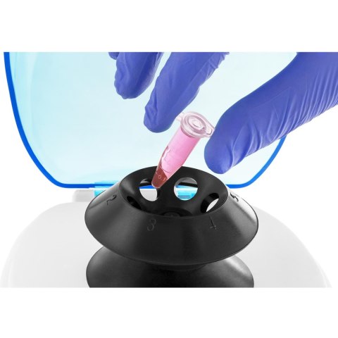 Profesjonalna wirówka laboratoryjna do osocza do 6 / 16 probówek 1,5 / 0,5 ml 15W SBS-MZ-4000/6-1.5 Profesjonalna wirówka laboratoryjna do osocza do 6 / 16 probówek 1,5 / 0,5 ml 15W SBS-MZ-4000/6-1.5
