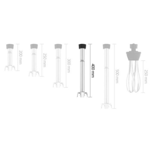 Ramię nasadka miksująca do blendera miksera napędu ręcznego Royal Catering RCMA-400 400mm Ramię nasadka miksująca do blendera miksera napędu ręcznego Royal Catering RCMA-400 400mm