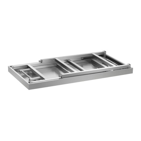 Składany stół roboczy ze stali nierdzewnej 120 x 60cm do 120kg Royal Catering RCAT-120K Składany stół roboczy ze stali nierdzewnej 120 x 60cm do 120kg Royal Catering RCAT-120K