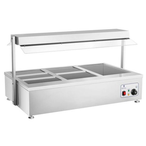 Suchy bemar podgrzewacz bez wody wolnostojący 6 x GN 150mm 55L Royal Catering Suchy bemar podgrzewacz bez wody wolnostojący 6 x GN 150mm 55L Royal Catering