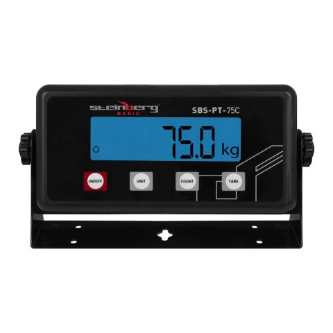 Waga przemysłowa paczkowa pocztowa 75kg / 10g LED Steinberg Systems SBS-PT-75C Waga przemysłowa paczkowa pocztowa 75kg / 10g LED Steinberg Systems SBS-PT-75C