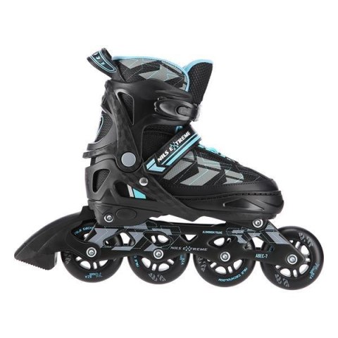 NA11002 CZARNO/NIEBIESKIE ROZM. L (39-42) ŁYŻWOROLKI NILS EXTREME NA11002 CZARNO/NIEBIESKIE ROZM. L (39-42) ŁYŻWOROLKI NILS EXTREME