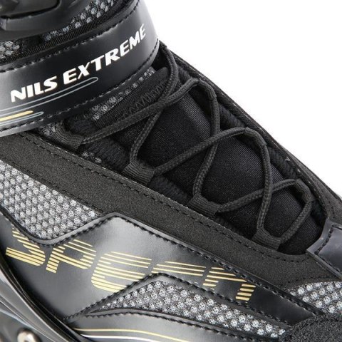 NA2150 CZARNO-ZŁOTY ROZM. 42 ŁYŻWOROLKI NILS EXTREME NA2150 CZARNO-ZŁOTY ROZM. 42 ŁYŻWOROLKI NILS EXTREME
