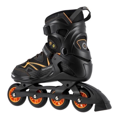 NA9022 CZARNO/POMARAŃCZOWE ROZM 40 ŁYŻWOROLKI NILS EXTREME NA9022 CZARNO/POMARAŃCZOWE ROZM 40 ŁYŻWOROLKI NILS EXTREME