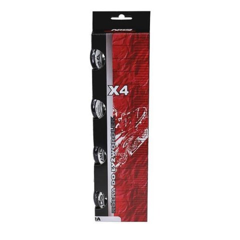 PU 72x24 82A CZARNE kółka (4 szt.) NILS EXTREME PU 72x24 82A CZARNE kółka (4 szt.) NILS EXTREME