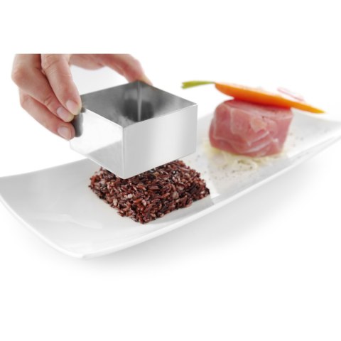 Dociskacz do formy cukierniczej kwadratowej do ciast 80x80mm Hendi 512234 Dociskacz do formy cukierniczej kwadratowej do ciast 80x80mm Hendi 512234