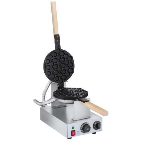 Gofrownica opiekacz do gofrów bąbelkowych bubble waffle 1415W Royal Catering RCWM-1400-B Gofrownica opiekacz do gofrów bąbelkowych bubble waffle 1415W Royal Catering RCWM-1400-B