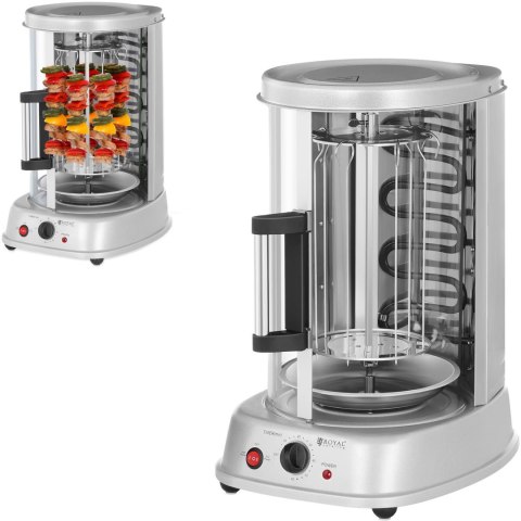 MINI opiekacz grill do kebaba gyrosa warzyw pionowy 3w1 1500W Royal Catering RCGV-1400 MINI opiekacz grill do kebaba gyrosa warzyw pionowy 3w1 1500W Royal Catering RCGV-1400
