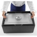 Pojemnik gastronomiczny GN 1/3 z chowanymi uchwytami 325x176x150mm 5.7L Hendi 817445