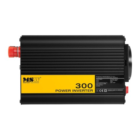Przetwornica napięcia samochodowa do akumulatora 300/600W + Adapter do gniazdka zapalniczki Przetwornica napięcia samochodowa do akumulatora 300/600W + Adapter do gniazdka zapalniczki