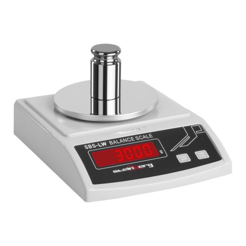 Waga laboratoryjna precyzyjna z wyświetlaczem LED 3000g / 0.1g Waga laboratoryjna precyzyjna z wyświetlaczem LED 3000g / 0.1g