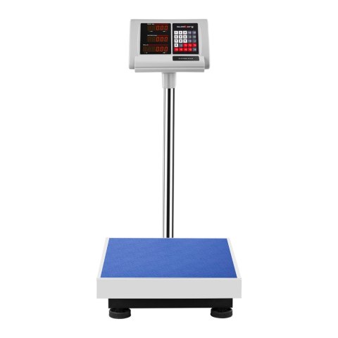 Waga platformowa magazynowa licząca 40x50cm zasilacz + akumulator 150kg / 10g Waga platformowa magazynowa licząca 40x50cm zasilacz + akumulator 150kg / 10g