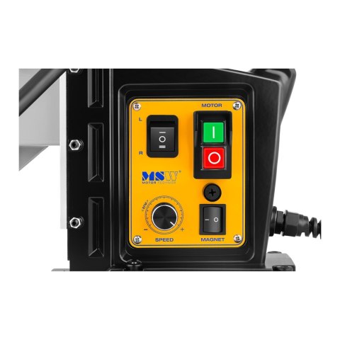 Wiertarka magnetyczna ze stopą magnetyczną + Walizka 1680W MSW-MD60-PRO Wiertarka magnetyczna ze stopą magnetyczną + Walizka 1680W MSW-MD60-PRO