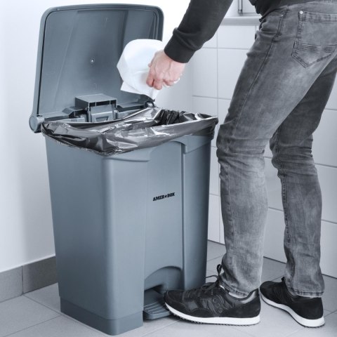 Pojemnik kosz na śmieci odpady z pedałem 87L Pojemnik kosz na śmieci odpady z pedałem 87L
