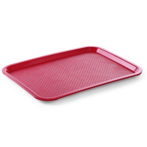 Taca z polipropylenu Fast Food 35x45cm - czerwona Taca z polipropylenu Fast Food 35x45cm - czerwona