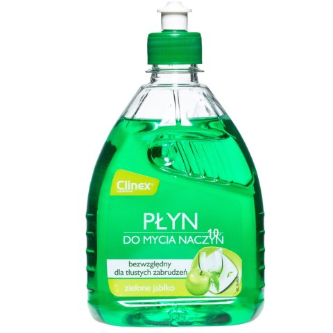 Koncetrat płyn do ręcznego mycia naczyń bez smug i zacieków CLINEX HandWash 500ML Koncetrat płyn do ręcznego mycia naczyń bez smug i zacieków CLINEX HandWash 500ML