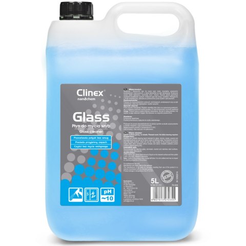 Profesjonalny płyn do mycia szyb luster szkła bez smug i zacieków CLINEX Glass 5L Profesjonalny płyn do mycia szyb luster szkła bez smug i zacieków CLINEX Glass 5L