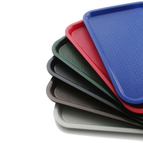 Taca z polipropylenu Fast Food 35x45cm - czarna Taca z polipropylenu Fast Food 35x45cm - czarna
