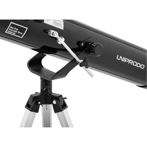 Teleskop astronomiczny Newtona Uniprodo 700 mm śr. 76 mm Teleskop astronomiczny Newtona Uniprodo 700 mm śr. 76 mm