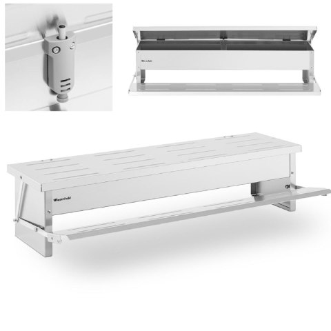 Karmidło karmnik dla kur drobiu automatyczny skrzynkowy 12 kg dla kur od 980 g Karmidło karmnik dla kur drobiu automatyczny skrzynkowy 12 kg dla kur od 980 g
