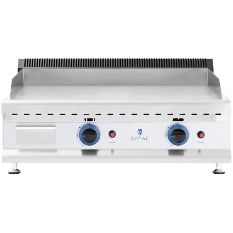 Grill gazowy podwójny gładki nastawny nierdzewny na gaz ziemny 2x 3.1 kW 0.02 bar 74.5 x 40 cm Grill gazowy podwójny gładki nastawny nierdzewny na gaz ziemny 2x 3.1 kW 0.02 bar 74.5 x 40 cm