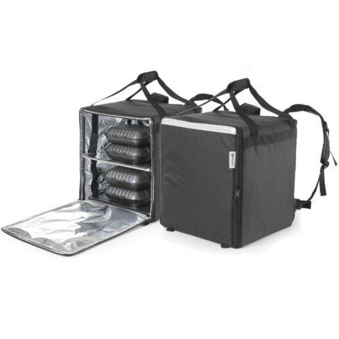 Plecak torba termiczna dostawcza do transportu 10 pizza-boxów wodoodporna 72 l - Hendi 709801 Plecak torba termiczna dostawcza do transportu 10 pizza-boxów wodoodporna 72 l - Hendi 709801