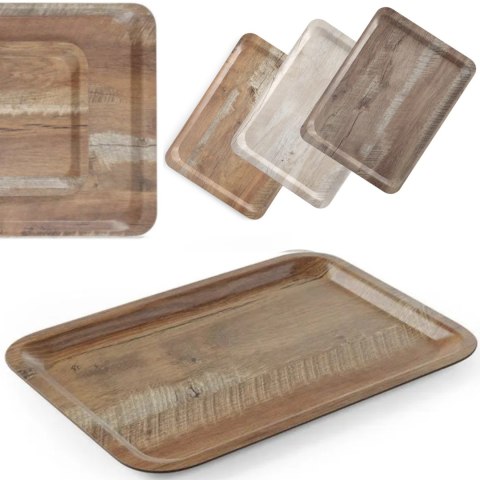 Taca do serwowania laminowana drewno 430 x 330 mm - Hendi 508879 Taca do serwowania laminowana drewno 430 x 330 mm - Hendi 508879
