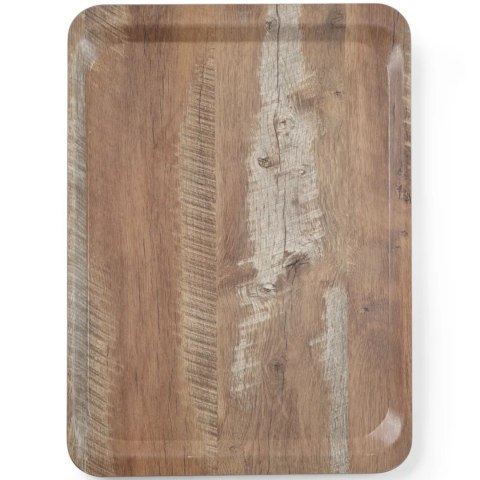 Taca do serwowania laminowana drewno 430 x 330 mm - Hendi 508879 Taca do serwowania laminowana drewno 430 x 330 mm - Hendi 508879