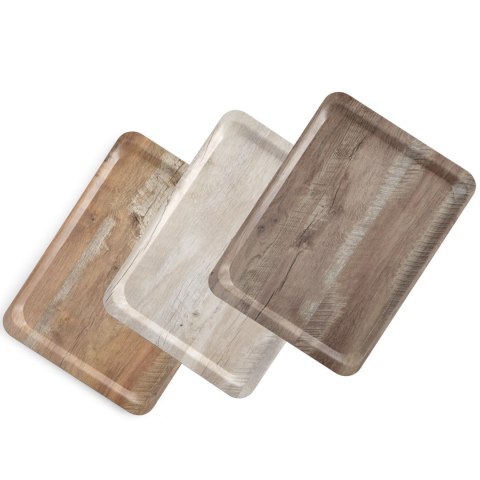 Taca do serwowania laminowana drewno 430 x 330 mm - Hendi 508879 Taca do serwowania laminowana drewno 430 x 330 mm - Hendi 508879