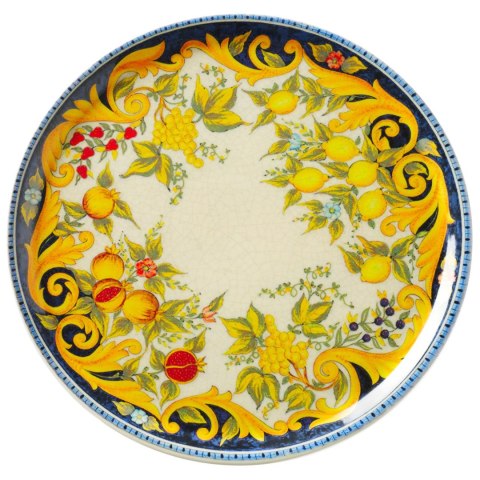 Talerz do pizzy z porcelany wytrzymały Blackboard Napoli śr. 33 cm - ZESTAW 6szt. Talerz do pizzy z porcelany wytrzymały Blackboard Napoli śr. 33 cm - ZESTAW 6szt.