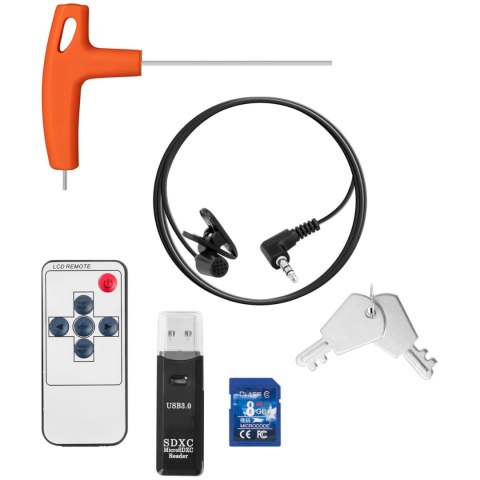 Endoskop kamera diagnostyczna inspekcyjna w walizce 12 LED TFT 7 '' SD 30 m Endoskop kamera diagnostyczna inspekcyjna w walizce 12 LED TFT 7 '' SD 30 m