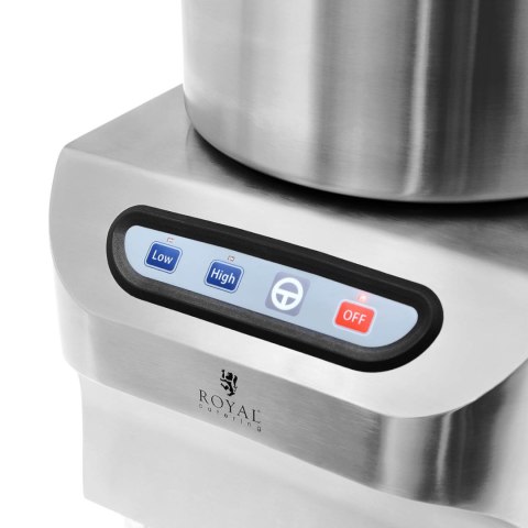 Kuter wilk gastronomiczny do siekania mielenia krojenia mięsa warzyw 12 l 1500/2200 obr./min 1500 W Kuter wilk gastronomiczny do siekania mielenia krojenia mięsa warzyw 12 l 1500/2200 obr./min 1500 W