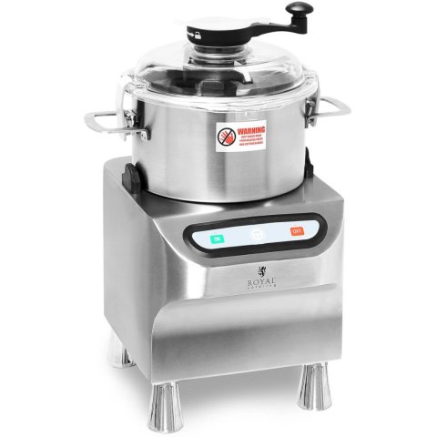 Kuter wilk gastronomiczny do siekania mielenia krojenia mięsa warzyw 5 l 1500 obr./min 800 W Kuter wilk gastronomiczny do siekania mielenia krojenia mięsa warzyw 5 l 1500 obr./min 800 W