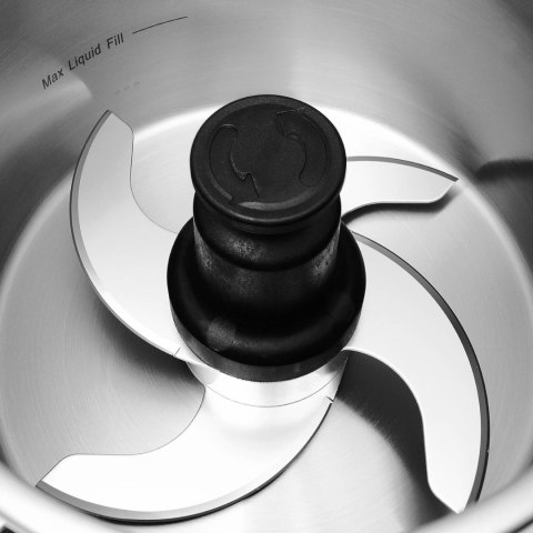 Kuter wilk gastronomiczny do siekania mielenia krojenia mięsa warzyw 5 l 1500 obr./min 800 W Kuter wilk gastronomiczny do siekania mielenia krojenia mięsa warzyw 5 l 1500 obr./min 800 W