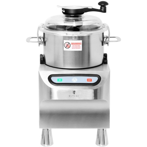 Kuter wilk gastronomiczny do siekania mielenia krojenia mięsa warzyw 5 l 1500 obr./min 800 W Kuter wilk gastronomiczny do siekania mielenia krojenia mięsa warzyw 5 l 1500 obr./min 800 W