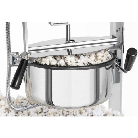 Maszyna automat urządzenie do prażenia popcornu retro TEFLON 1600 W 5-6 kg/h - niebieska Maszyna automat urządzenie do prażenia popcornu retro TEFLON 1600 W 5-6 kg/h - niebieska