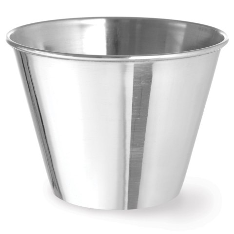 Miseczka ramekin naczynie do sosów dipów ze stali nierdzewnej śr. 100 mm 12 szt. 340 ml - Hendi 400067 Miseczka ramekin naczynie do sosów dipów ze stali nierdzewnej śr. 100 mm 12 szt. 340 ml - Hendi 400067