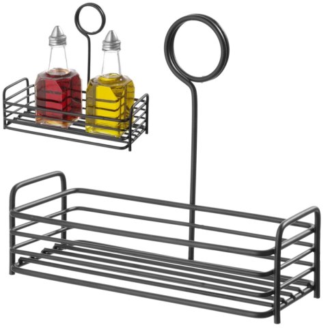 Przyprawnik koszyk organizer na przyprawy prostokątny 205x90x180 mm- Hendi 425770 Przyprawnik koszyk organizer na przyprawy prostokątny 205x90x180 mm- Hendi 425770