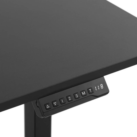 Biurko eletryczne z regulacją wysokości wys. 73-118 cm blat 118x58 cm Biurko eletryczne z regulacją wysokości wys. 73-118 cm blat 118x58 cm