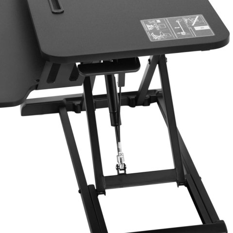 Podstawka stolik stacja robocza pod monitor laptopa regulowana 110-505 mm do 15 kg Podstawka stolik stacja robocza pod monitor laptopa regulowana 110-505 mm do 15 kg