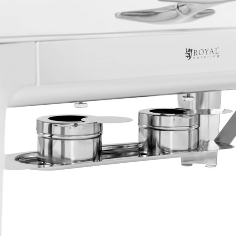 Podgrzewacz do potraw stołowy na pastę z pokrywą RollTop z okienkiem GN 1/1 8.5 l Podgrzewacz do potraw stołowy na pastę z pokrywą RollTop z okienkiem GN 1/1 8.5 l