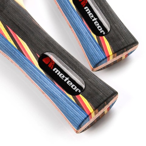 Zestaw do tenisa stołowego Meteor 2 rakietki Mistral 3*/3 piłeczki Zestaw do tenisa stołowego Meteor 2 rakietki Mistral 3*/3 piłeczki