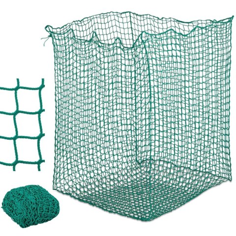 Siatka na siano w belach liście oczka 45 x 45 mm 140 x 140 x 160 cm Siatka na siano w belach liście oczka 45 x 45 mm 140 x 140 x 160 cm