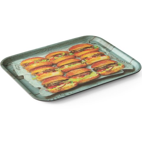 Taca antypoślizgowa do serwowania tasty burger 330 x 430 mm - Hendi 508008 Taca antypoślizgowa do serwowania tasty burger 330 x 430 mm - Hendi 508008